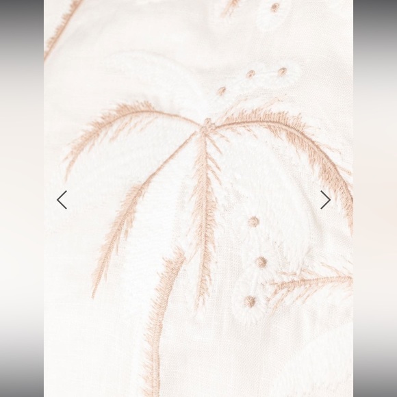 ZIMMERMAN Lyre embroidered cropped trousers- Size 1 - Picture 8 of 10